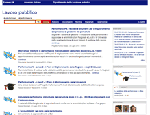 Tablet Screenshot of lavoropubblico.formez.it