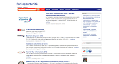 Desktop Screenshot of pariopportunita.formez.it