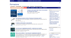 Desktop Screenshot of formazione.formez.it