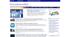 Desktop Screenshot of comunicazione.formez.it